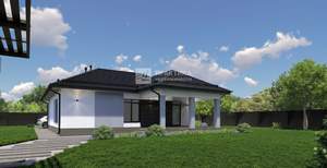 Дом 144м², 1-этажный, участок 6 сот.