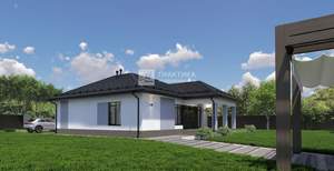 Дом 144м², 1-этажный, участок 6 сот.