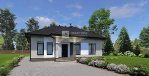 Дом 114м², 1-этажный, участок 6 сот.