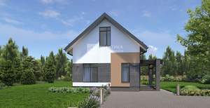 Дом 110м², 2-этажный, участок 6 сот.