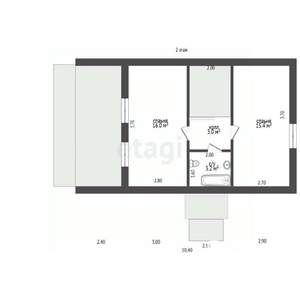 Дом 99м², 2-этажный, участок 7 сот.