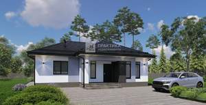 Дом 144м², 1-этажный, участок 6 сот.