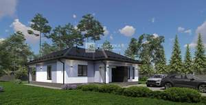 Дом 144м², 1-этажный, участок 6 сот.