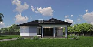 Дом 144м², 1-этажный, участок 6 сот.