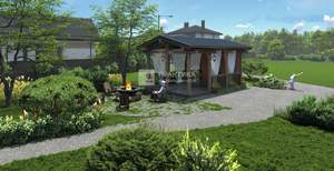 Дом 144м², 1-этажный, участок 6 сот.