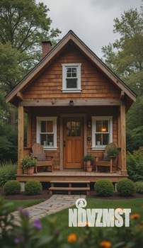 Дом 40м&sup2;, 2-этажный, на длительный срок, 