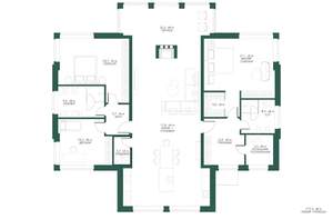 Дом 220м&sup2;, 1-этажный, участок 9 сот.  