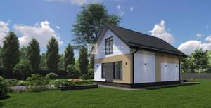 Дом 130м², 2-этажный, участок 6 сот.  