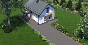 Дом 130м², 2-этажный, участок 6 сот.  