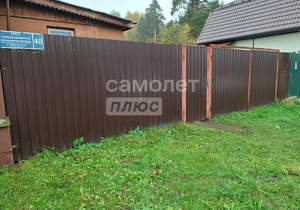 Дом 60м&sup2;, 1-этажный, участок 6 сот.  