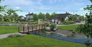 Дом 110м², 2-этажный, участок 6 сот.  