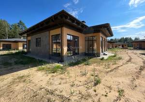 Дом 220м&sup2;, 1-этажный, участок 9 сот.  