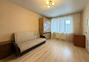 1-к квартира, на длительный срок, 39м2, 7/17 этаж