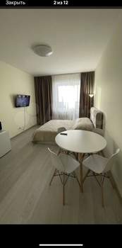 Студия квартира, на длительный срок, 30м2, 13/17 этаж