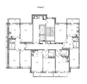 3-к квартира, сданный дом, 78м2, 4/17 этаж