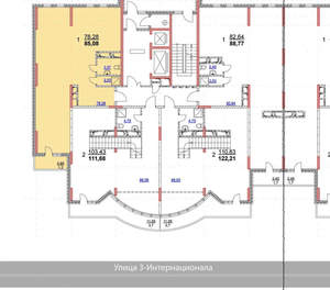 2-к квартира, сданный дом, 85м2, 9/9 этаж