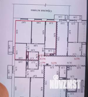 3-к квартира, вторичка, 68м2, 9/9 этаж