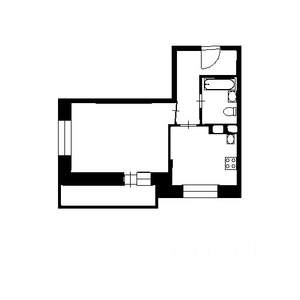 1-к квартира, вторичка, 41м2, 11/17 этаж