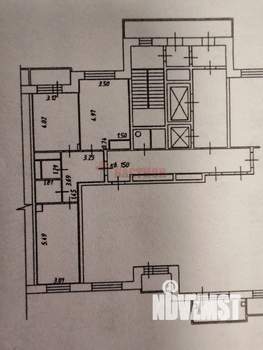 2-к квартира, вторичка, 58м2, 3/15 этаж