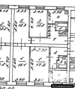 1-к квартира, вторичка, 33м2, 2/2 этаж
