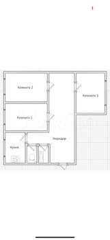 3-к квартира, вторичка, 62м2, 2/2 этаж