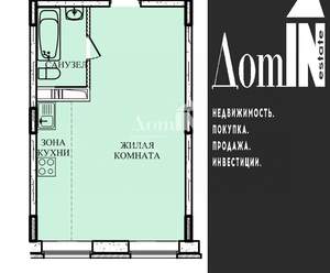 Студия квартира, вторичка, 35м2, 4/9 этаж
