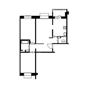 3-к квартира, вторичка, 72м2, 14/17 этаж